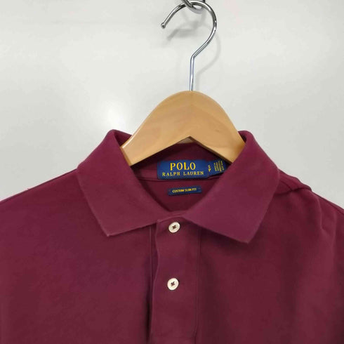 ポロラルフローレン POLO RALPH LAUREN ポニー刺繍 ロングスリーブポロシャツ メンズ import:S